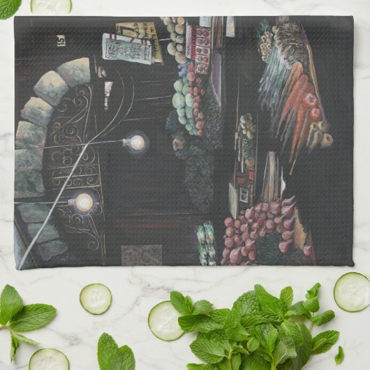 Producten van een geagglomereerde oogst, Jerusalem Theedoek (Gevouwen)