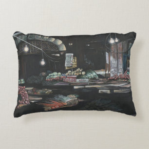 Producten van een geagglomereerde oogst, Jeruzalem Decoratief Kussen