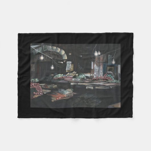 Producten van een geagglomereerde oogst, Jeruzalem Fleece Deken (Voorkant (Horizontaal))