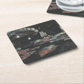 Producten van een geagglomereerde oogst, Jeruzalem Kartonnen Onderzetters (Schuin)