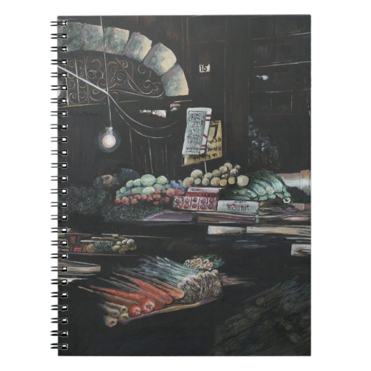 Producten van een geagglomereerde oogst, Jeruzalem Notitieboek (Voorkant)