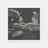 Producten van een geagglomereerde oogst, Jeruzalem Servetten (Voorkant)