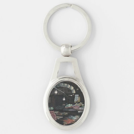 Producten van een geagglomereerde oogst, Jeruzalem Sleutelhanger (Voorkant)