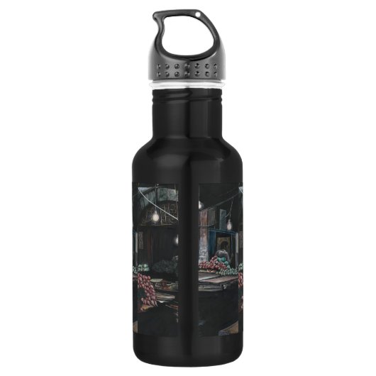 Producten van een geagglomereerde oogst, Jeruzalem Waterfles (Achterkant)