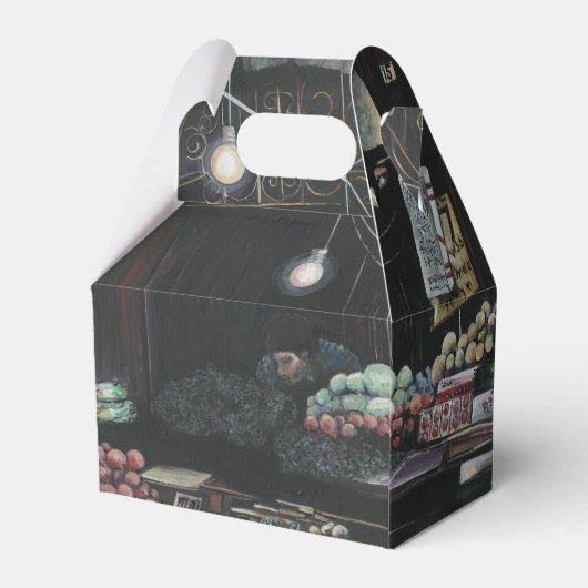 Producten van een geworstelde oogst bedankdoosjes (Achterkant)