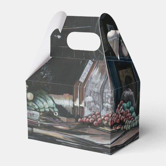 Producten van een geworstelde oogst bedankdoosjes (Voorkant Zijde)