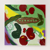 producten van " grandmas " - cubbard legpuzzel (Horizontaal)