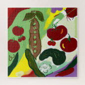 producten van " grandmas " - cubbard legpuzzel (Verticaal)