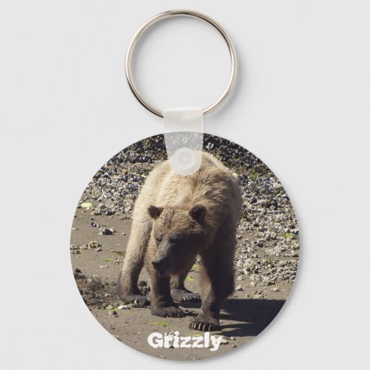 Producten van grizzly Beer Sleutelhanger (Voorkant)