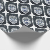 Producten van rechtshandhavingsinstanties cadeaupapier (Hoek)