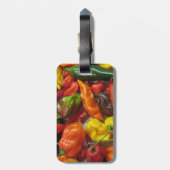 Producten van Spaanse peper Bagagelabel (Achterkant verticaal)
