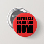 Producten voor universele gezondheidszorg ronde button 5,7 cm (Voorkant /achterkant)