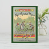 productetiket Art, Wells kan pillen appelen (Staand voorkant)