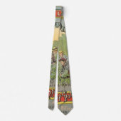  productetiket Art, Wells kan pillen appelen Stropdas (Achterkant)