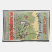  productetiket Art, Wells kan pillen appelen Theedoek (Horizontaal)