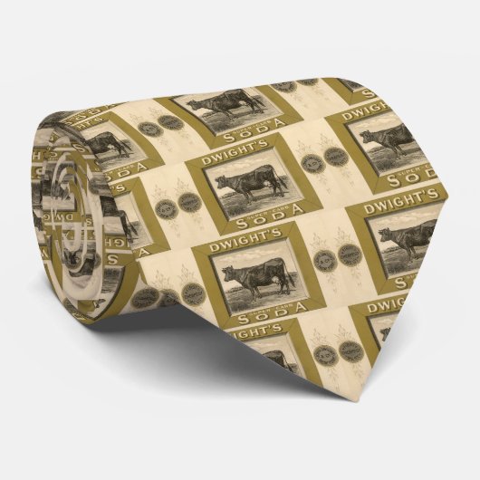 productetiket, gebicarboneerde soda van Dwight Stropdas (Opgerold)