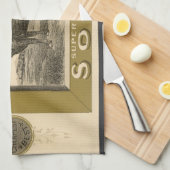  productetiket, gebicarboneerde soda van Dwight Theedoek (Quarter Fold)