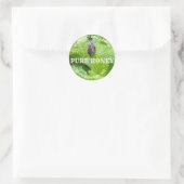  productetiket ronde sticker (Tas)
