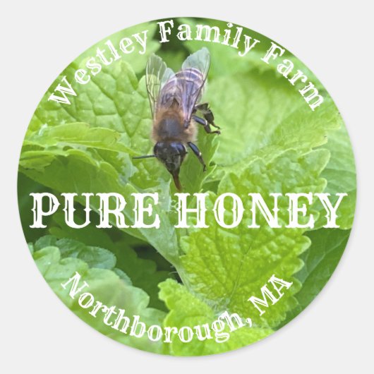  productetiket ronde sticker (Voorkant)