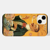  productetiket, Russische sigarettentabak Case-Mate iPhone Case (Achterkant (horizontaal))