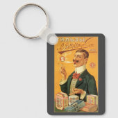 productetiket, Russische sigarettentabak Sleutelhanger (Voorkant)