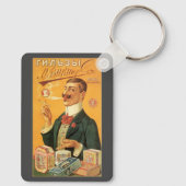 productetiket, Russische sigarettentabak Sleutelhanger (Achterkant)
