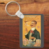 productetiket, Russische sigarettentabak Sleutelhanger (Voorkant)