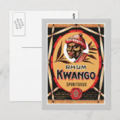  productetiket voor vloeibare biomassa briefkaart (Voorkant / Achterkant)