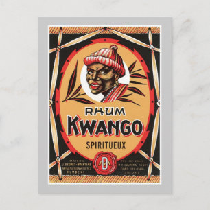 productetiket voor vloeibare biomassa briefkaart