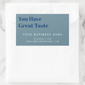 Productetiket, Zakelijke Koopdoos Verpakking, Rechthoekige Sticker (Tas)