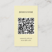 Productfoto Logo QR-code Visitekaartje (Achterkant)