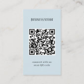 Productfoto Logo QR-code Visitekaartje (Achterkant)