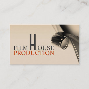 Productie filmfilmfilmfilms visitekaartje