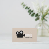 Productie filmfilmfilmfilms visitekaartje (Staand voorkant)