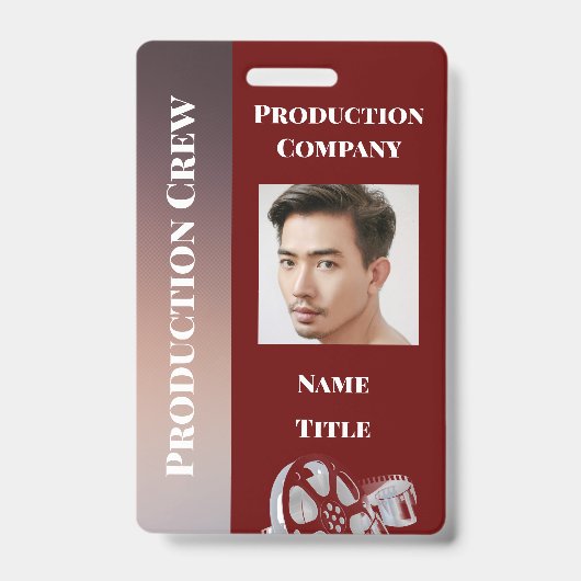 Productie-ID Badge (Voorzijde)