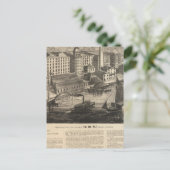 Productie van Clark's ONT Spool Cotton Briefkaart (Staand voorkant)