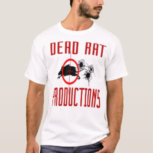 Productie van doodrijdende ratten t-shirt