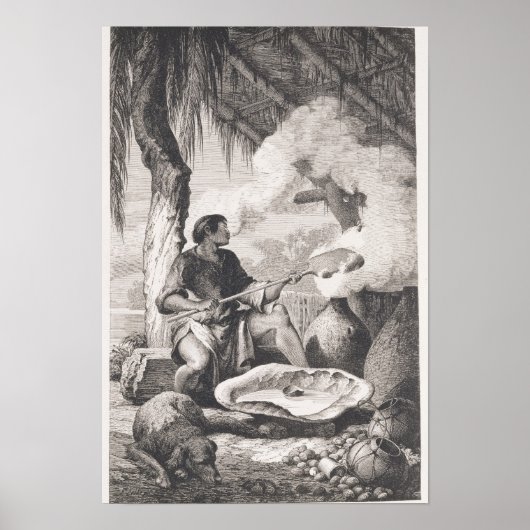 Productie van India-rubber Poster (Voorkant)