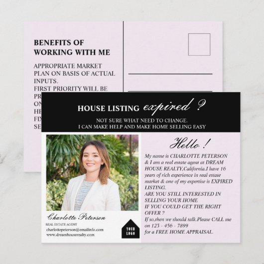 Productie van lood in onroerend goed Verlopen aanb Briefkaart (Voorkant / Achterkant)