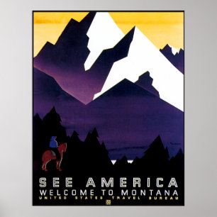 productie van Poster Montana