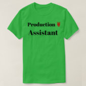 Productieassistent T-shirt (Design voorkant)