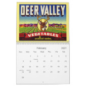  productielabels wandkalender kalender (Feb 2027)