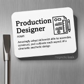 Productieontwerper - Set Life 3" x 4" Flex Magneet