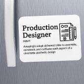 Productieontwerper - Set Life 3" x 4" Flex Magneet