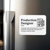 Productieontwerper - Set Life 3" x 4" Flex Magneet