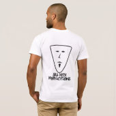 Producties van sol-patches t-shirt (Achterkant volledig)