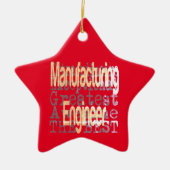 Productietechnicus Extraordinaire Keramisch Ornament (Voorkant)