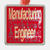 Productietechnicus Extraordinaire Metalen Ornament (Voorkant)