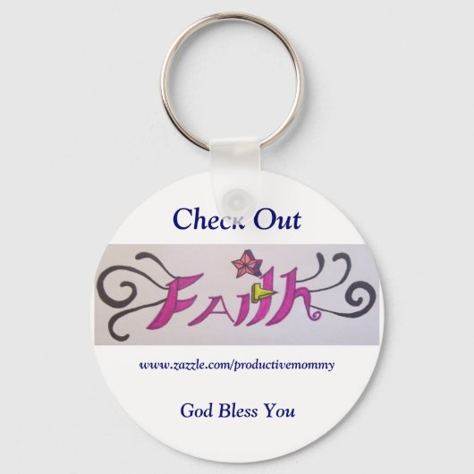 Productieve mammie Sleutelhanger (Voorkant)