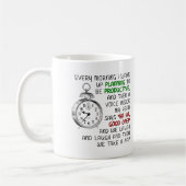Productiviteitsdutje Fun Mug Koffiemok (Links)